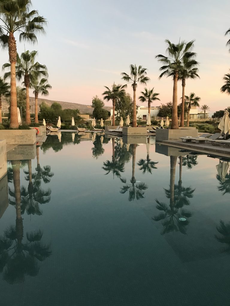 Hôtels 5 étoiles avec piscines et palmiers a taghazout bay