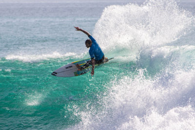 Rafael Teixeira ripping a wave