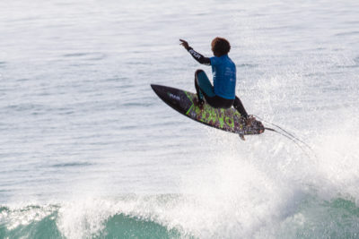 Victor Bernardo doing an air