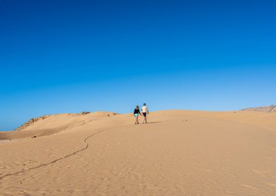 Paseando por las dunas de Tamri – Vista panorámica del océano Atlántico al norte de Taghazout