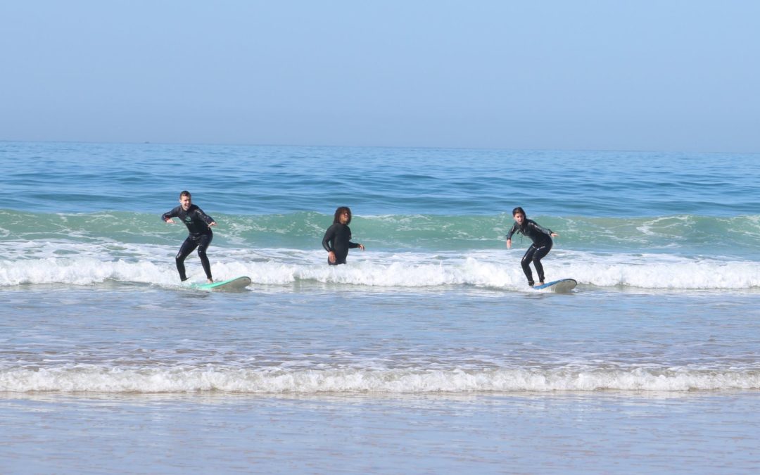 A day of surfing experience at Azul Guesthouse