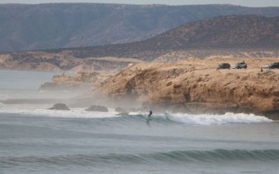 Surfing in Morocco